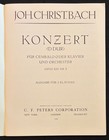 J c  Bach Concerto D Major Op 13 No 2 Piano Sheet Music 2 Pianos Peters