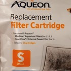 Aquarium Fish Tank Replacement Filter Cartridges Small - 3 Pack