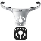 Aias 10 Inch 6 Lug Tom Hoop Suspension Mount  Chrome Plated Drum Isolation Ha   