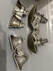 Vintage Pewter Ice Cream  Chocolate Molds - Set Of 3 