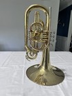 Yamaha Ymp 203m Mellophone With Case Mouthpiece  see Video 