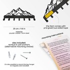 Key Holder     Steel Metal Wall Hanger With Hooks For Keys  Cars   Home   Mount   