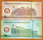 Set United Arab Emirates  5-10 Dirhams  2022 P-new Gem Unc Polymer