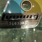 Ludwig Coke Bottle Vistalite 6 5x14    Nice  