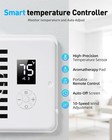 Register Booster Fan 4 x10  With Thermostat  Quiet Air Vent Booster 10-speed