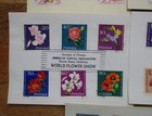 Flowers On Stamps Lot Collection Worldwide -  world Flower Show 
