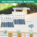 Sae   Metric Grease Fittings Kit  220pcs Hydraulic Grease Zerk Assortment