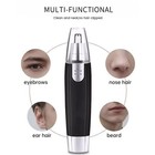 Electric Nose Ear Hair Trimmer Face Eyebrow Mustache Beard Shaver Clipper Unisex