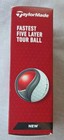 Taylormade Tp5 Stripe   Tp5x White Tour Preferred Golf Balls 3  Dozen