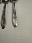 International Silverplate Springtime Oval Soup Spoons Set Of 5