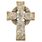 Celtic Cross Garden D  cor - Stone-resin Catholic Wall Plaque  8 5  Indoor outdoo