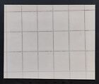 Israel  1973 Full Sheet Chagall Windows Error  Perforations Mnh   Rare Item 