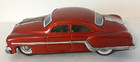 Vintage 1954 Pontiac Chieftain Friction Toy Car Delhi Minister Deluxe - Red