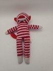 Dan Dee Sock Monkey Plush 9  Red