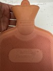 Vintage Hot Water Bottle Family Doctor Pink Natural Rubber  13  Tall Euc
