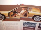 1981 Cadillac Eldorado Brochure Catalog Dealer Album Sales Book Section