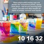 Paint Mixing Kit Mixing Cups  Lids  Sticks  Paddles  Strainers  Can Opener