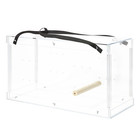 Pennzoni Macaw Acrylic Carrier  Large Bird Carrier  Acrylic Bird Travel Carrier