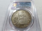 X5 French Indochina 1907-a Silver Piastre Pcgs Ms-62