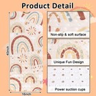 Baby Bathtub Mat Non Slip For Kids  40 X 16 Inch Cute Cartoon Bath Tub Shower   
