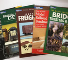 Model Railroader s Mixed Lot Freight Cars Trestles Tunnels How To  lot Of 5 Pbs 