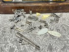 Antique Singer Sewing Machine Model 128 Cord Pedal Light Works Bentwood Case
