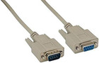 50 Foot Db9 Male To Female Rs232 Extension Serial Cable - 28 Awg Shielded