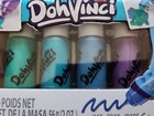 Hasbro Dohvinci Play-doh 4 Pack Drawing Compound  Blue Purple Teal Colors Age 6 