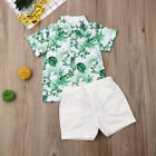 Toddler Kids Baby Boy Clothes Boys Outfits Sets Short T-shirt Tops   Pants