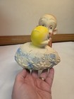 Vintage Rubber Squeaky Toy Lot Monkey Easter Duck Holland Hall