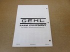 Gehl Company 1710 Round Baler Hay Service Parts Manual Catalog Original 906076