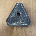 Vintage K Dunwoody Tin Soldered Primitive Folk Art Flat Back Heart Cookie Cutter