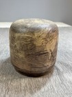 Antique Primitive Millinery Wood Hat Block Mold Form Hatter Tool 2 Piece Size 