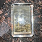 Vintage Chicago World   s Fair Sky Ride Glass Paperweight Souvenir