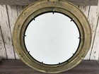 Antique Brass 12  Porthole Nautical Maritime Ship Boat Wall Mirror Home 