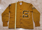 Rare Early 1900 s Whiting Varsity Sweater-chenille Letter S-golf-los Angeles Ca