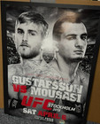 Ufc Fight Night Signed Event Poster Sbc Autographed Conor Mcgregor 1st Ufc Fight
