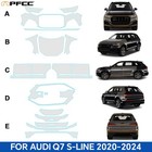 For Audi Q7 S-line 2020-2024 Precut Paint Protection Film Matte Ppf Tpu Full Car