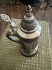 Zoller   Born Limited Edition Beer Stein Lidded German Eagle Crest Oktoberfest