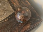 Antique Bronze Tire Painted Enamel Tripod Stove