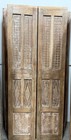 Vintage Door Carved Wood Sliding Barn Door Farmhouse Style Door Statement 80