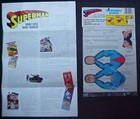 Superman Glider Poster 1980s Vintage Dc Comics