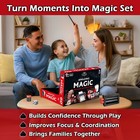 Amazing Magic Kit For Kids 60 Easy Tricks   Video magic Set For Beginners 8 age