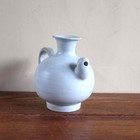 Vintage Korean Joseon White Porcelain Water Dropper  13cm X 18cm  Antique