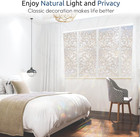 Window Privacy Film  Decorative Rainbow Window Clings For Glass Covering  Static