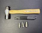 M   bellish Eyelet Punch Setter And Hammer 4 Attachments Scrapbooking Items