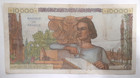 1953 Issue France 10000 Francs Banknote Pick 132d Net Vf W pinholes