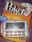 Radica Big Screen Poker 2002 Electronic Handheld Game 73010 Working New Sealed