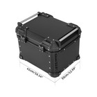 45l Trunk Top Case Tail Luggage Box Fit For Bmw R1250gs Adventure 2019-2024