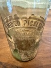 Antique Green Lipped Bottle Mixed Pickles Crosse   Blackwell London Label   Cork